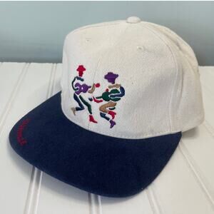 NWT Vintage Nashville Embroidered Snap Back Hat Cap Dancing Country Music